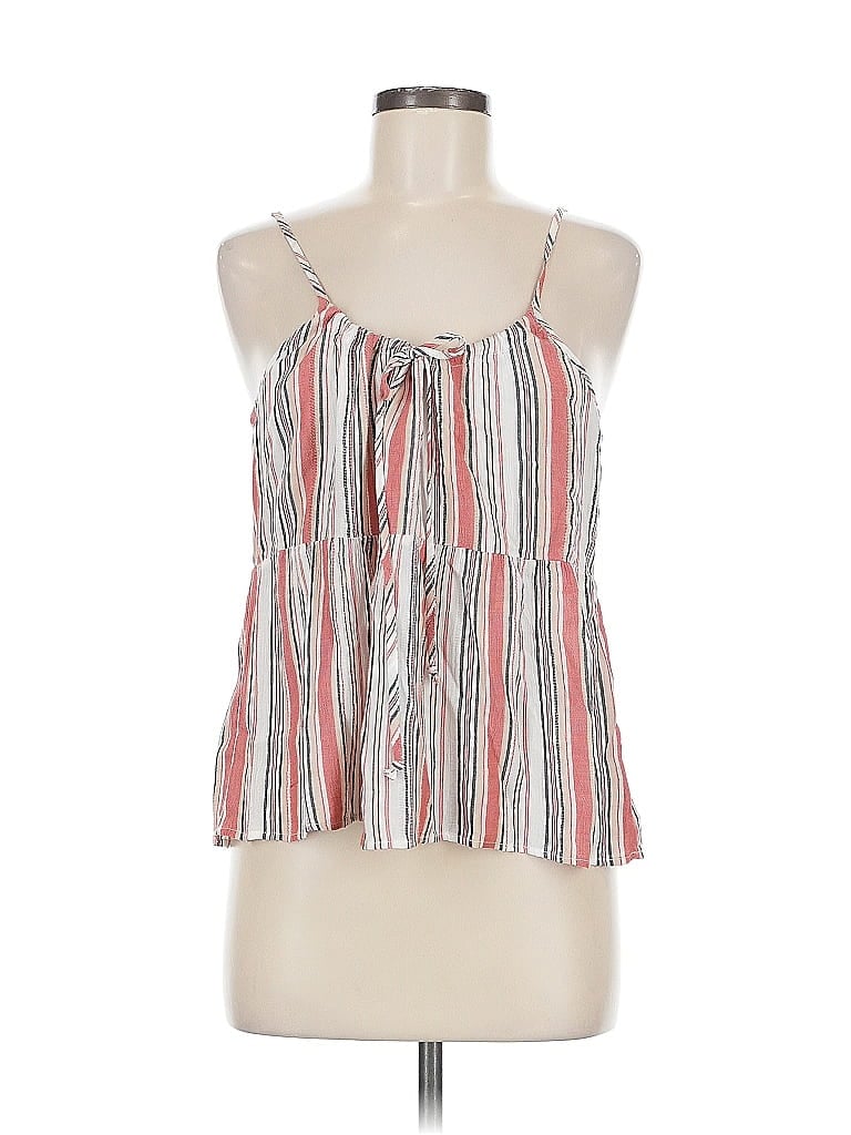 Pre-owned American Eagle Outfitters Sleeveless Blouse In Red