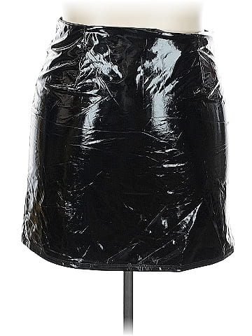 Fashion Nova Faux Leather Skirt (view 1)