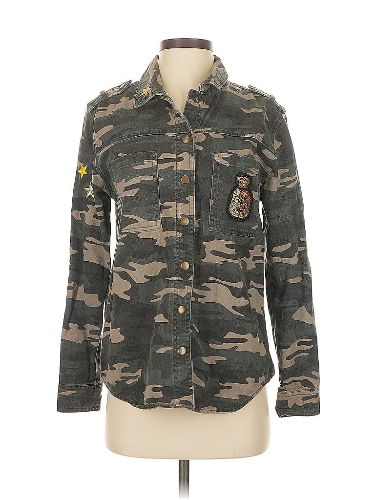 Pre-owned Forever 21 Jacket In Gray