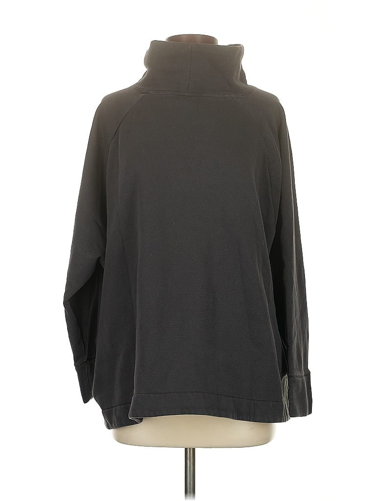 Pre-owned Purejill Turtleneck Sweater In Black