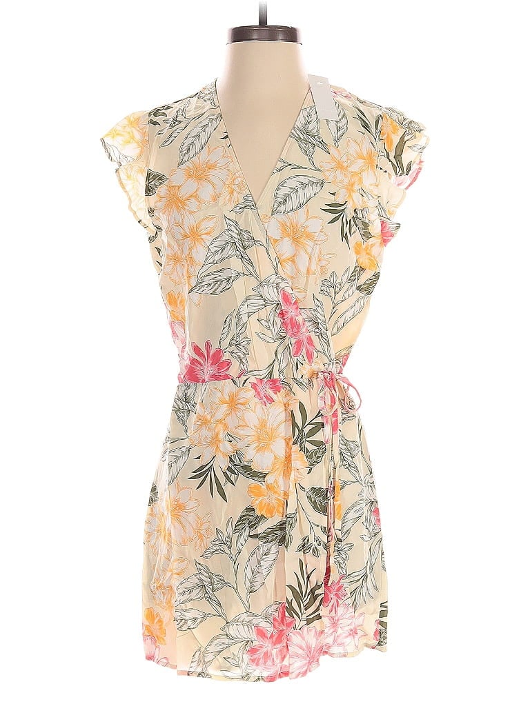 Pre-owned Ann Taylor Loft Outlet Romper In Yellow