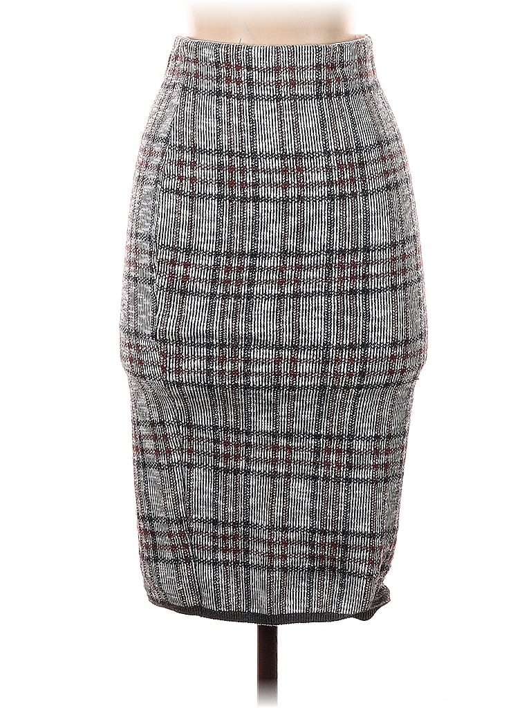 Pre-owned Lulus Formal Skirt In Gray