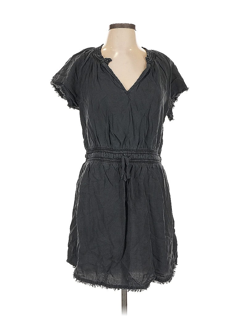 Pre-owned Bella Dahl Casual Dress In Gray