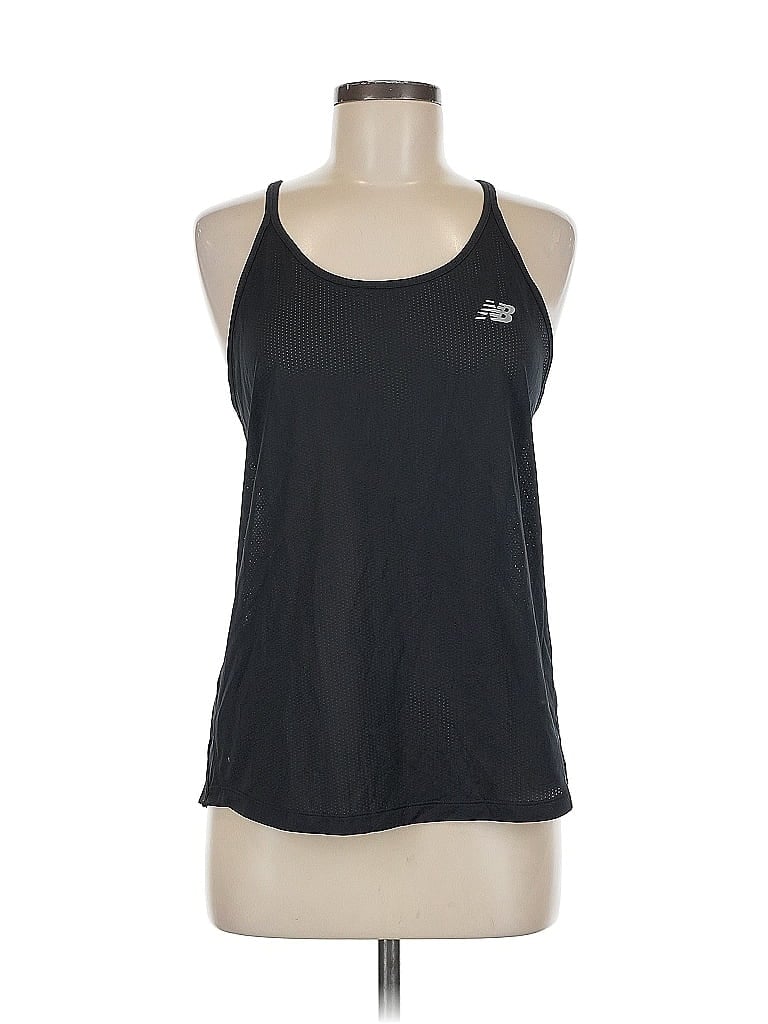 Pre-owned New Balance Active Tank Top In Black