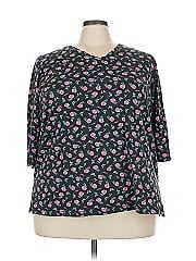 Woman Within 3/4 Sleeve Top