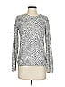 Joie Animal Print Silver Pullover Sweater Size S - photo 1