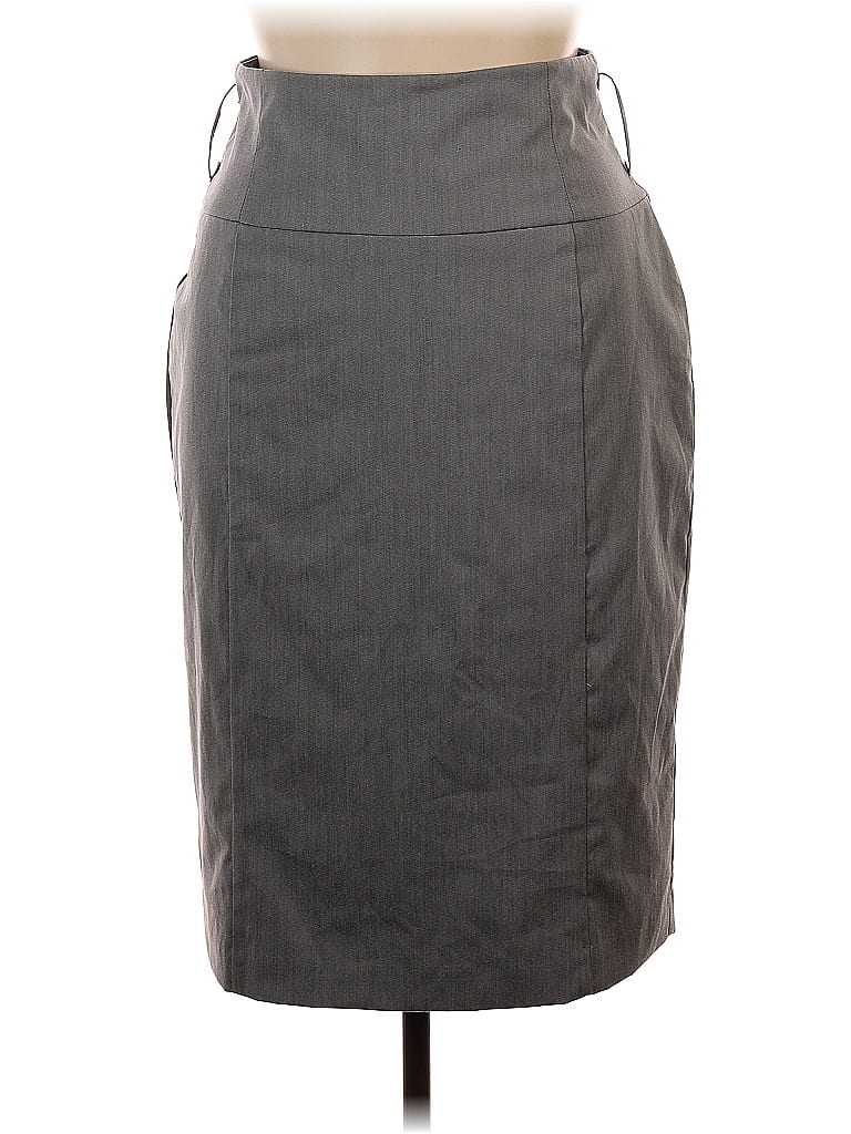 Pre-owned Worthington Formal Skirt In Gray