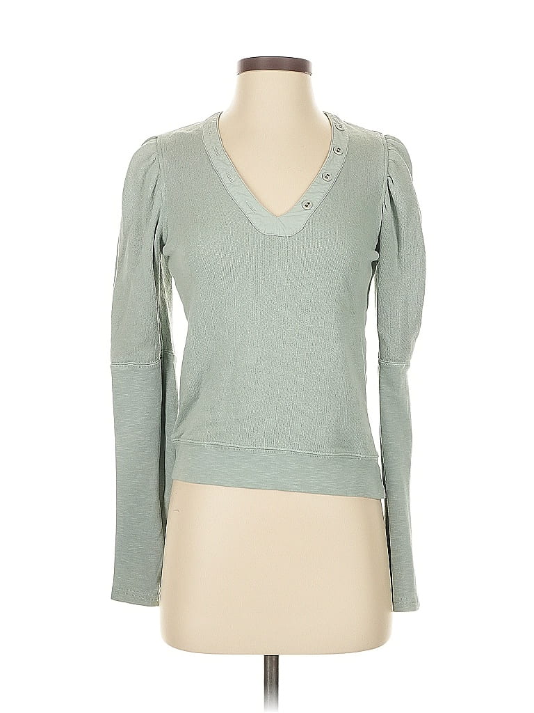 Pre-owned Ulla Johnson Pullover Sweater In Green