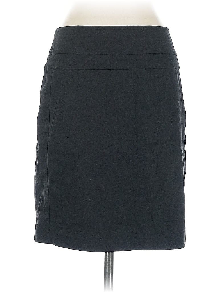 Pre-owned Ann Taylor Casual Skirt In Gray