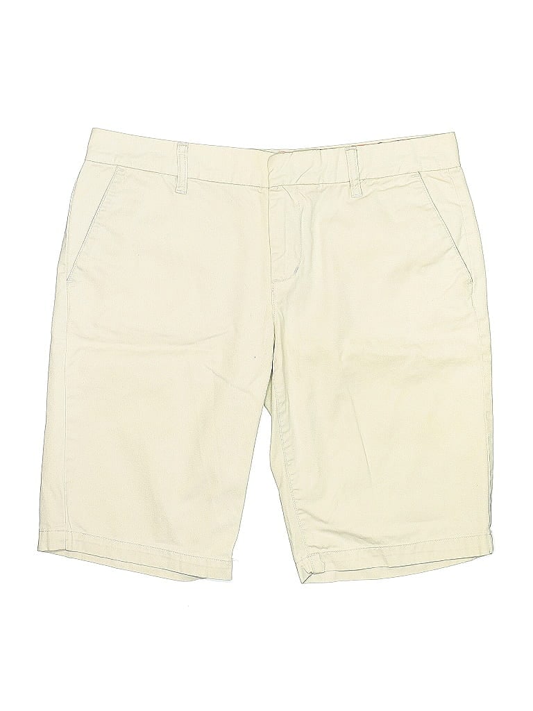 Pre-owned Old Navy Khaki Shorts In White
