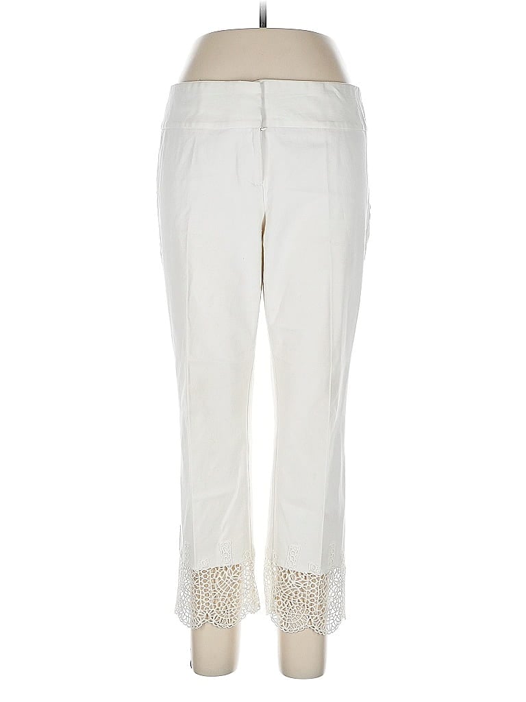 Pre-owned Alfani Casual Pants In White