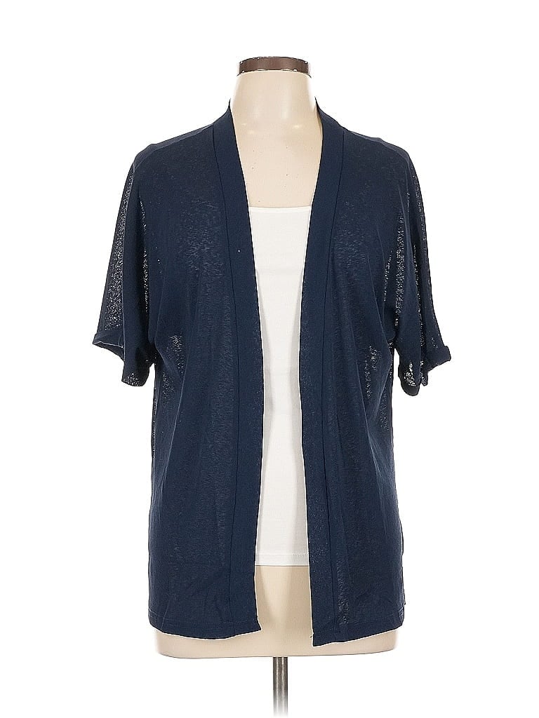 Pre-owned Unbranded Kimono In Blue