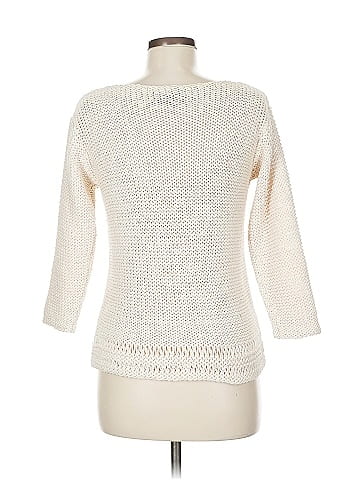 Linda Allard Ellen Tracy Silk Pullover Sweater (view 2)