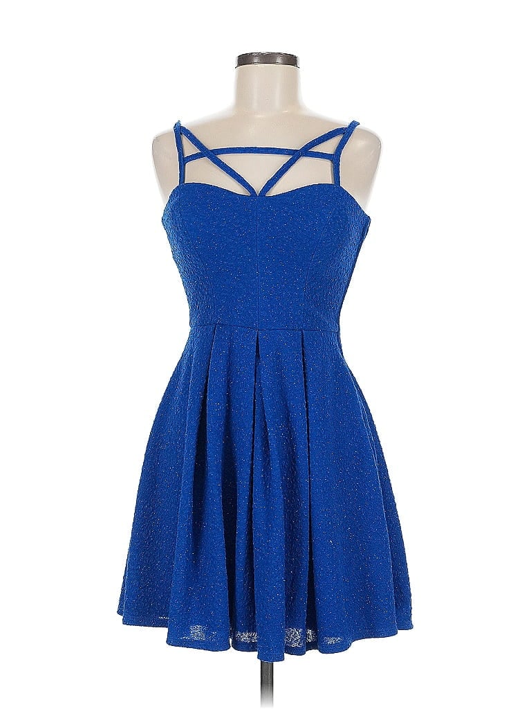 Pre-owned Speechless Cocktail Dress In Blue