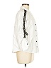 Zara Basic White 3/4 Sleeve Button-Down Shirt Size S - photo 4