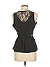 Bar III Black Sleeveless Blouse Size M - photo 2