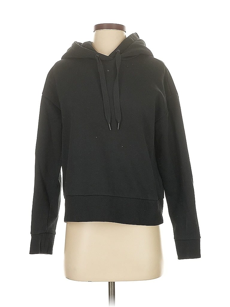Click to view more detailed imagery on our partner's website Pre-owned Banana Republic Pullover Hoodie In Black