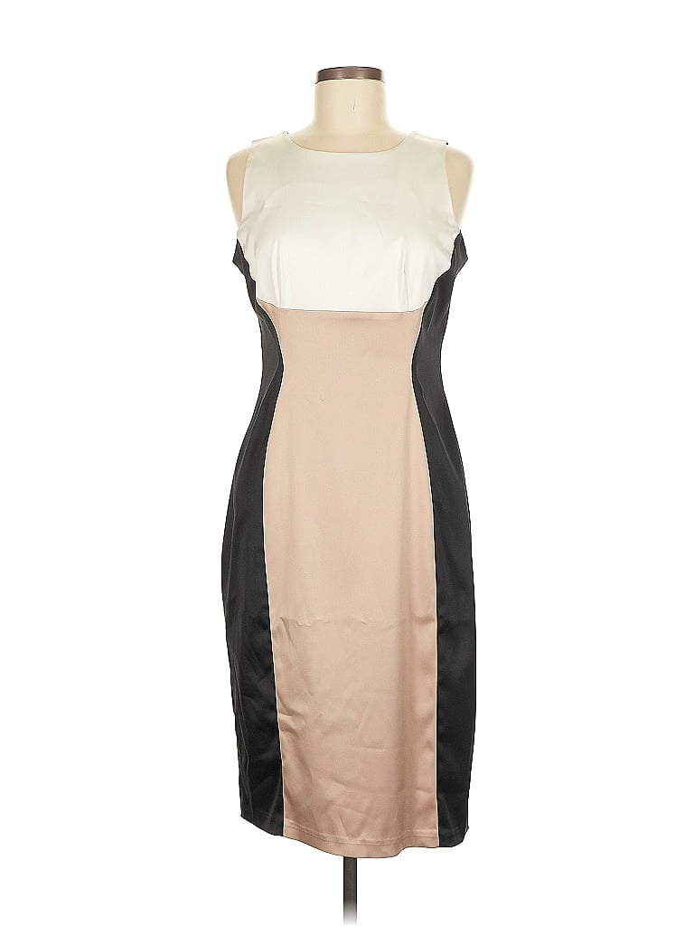 Pre-owned J. Taylor Cocktail Dress In Brown