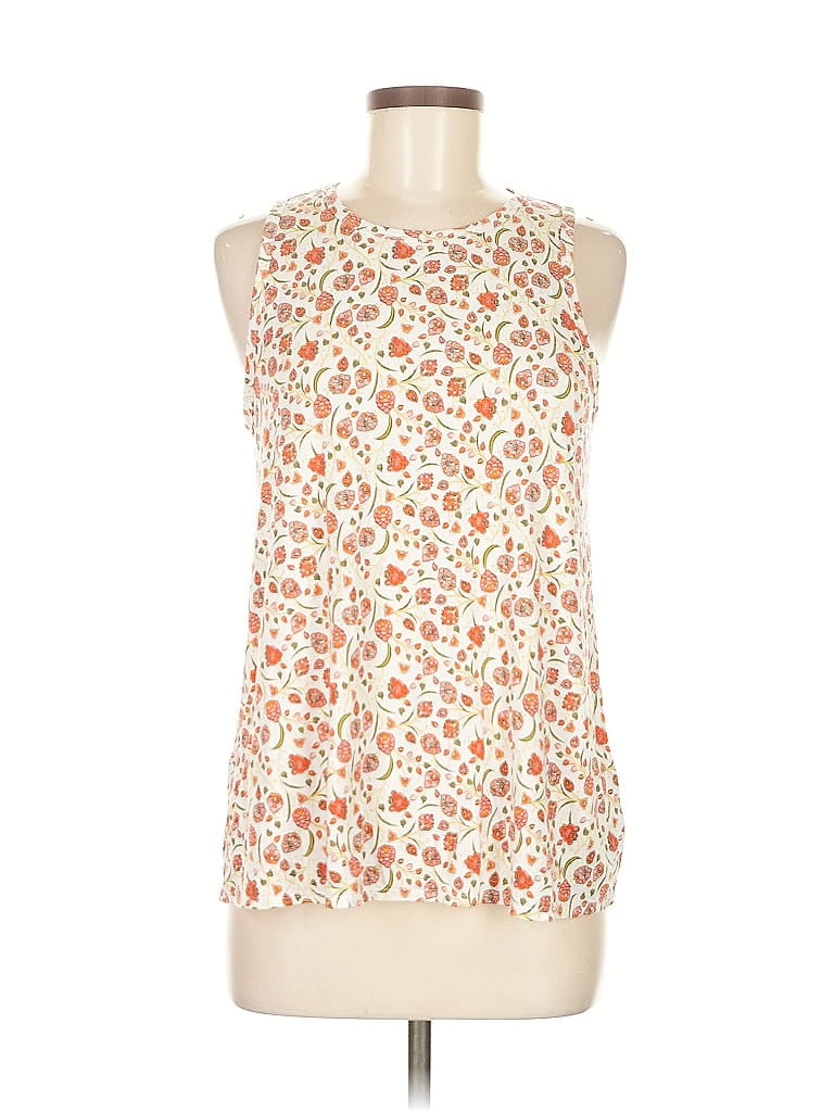 Pre-owned Old Navy Sleeveless Blouse In White