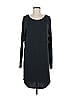 Gap Solid Black Casual Dress Size M - photo 1