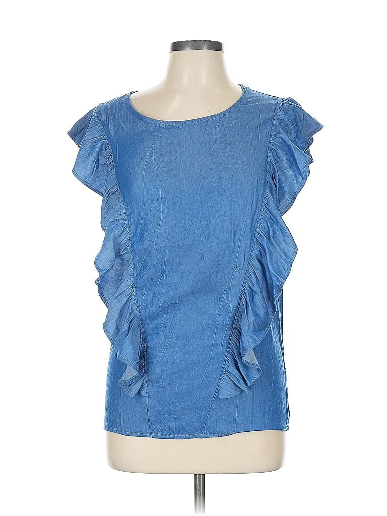 Pre-owned Select + Trend Sleeveless T-shirt In Blue