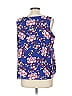 St. Tropez West Blue Sleeveless Blouse Size L - photo 2