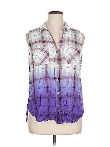 Rock & Republic Sleeveless Button-Down Shirt (view 1)