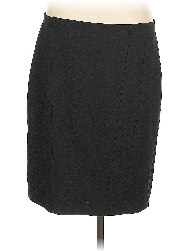 Pre-owned Anne Klein Formal Skirt In Black