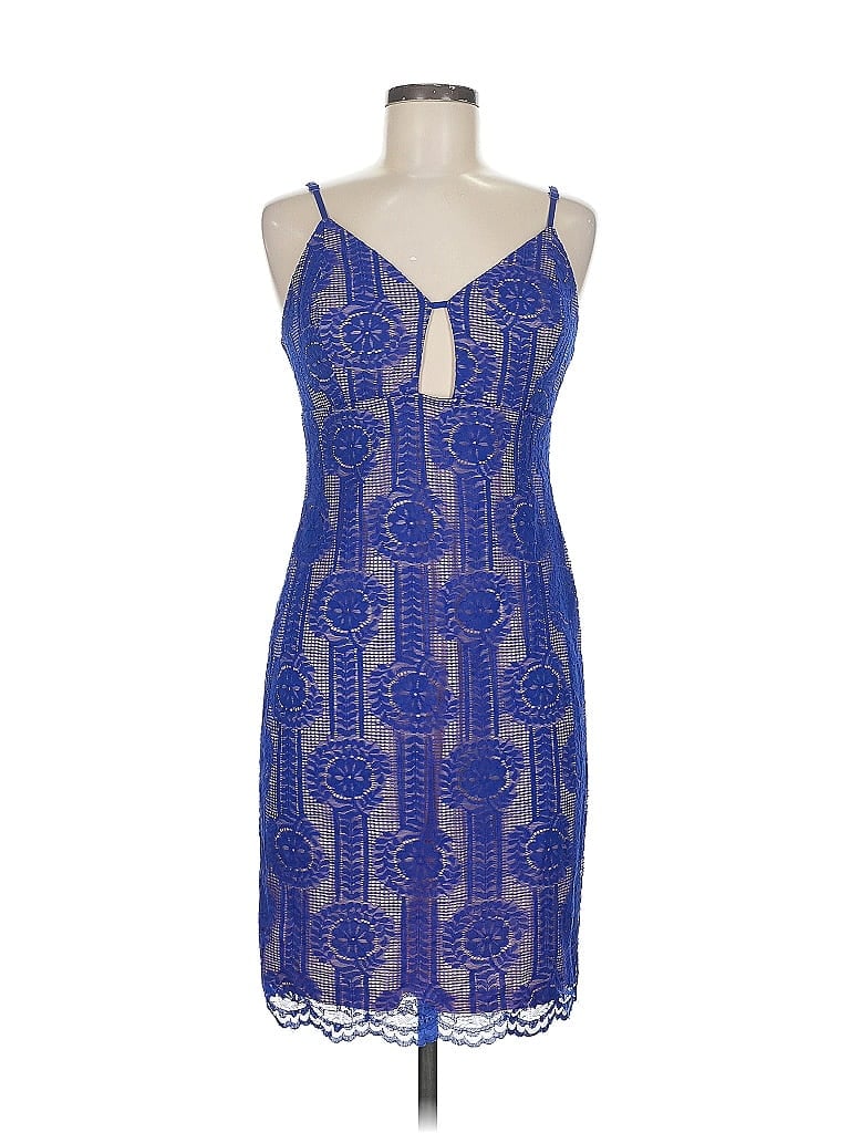 Click to view more detailed imagery on our partner's website Pre-owned Lulus Cocktail Dress In Blue