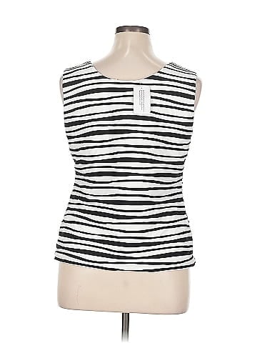 Carmen Carmen Marc Valvo Sleeveless Top (view 2)