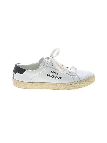 Saint Laurent Court Classic SL/06 Low Leather Sneakers (view 1)