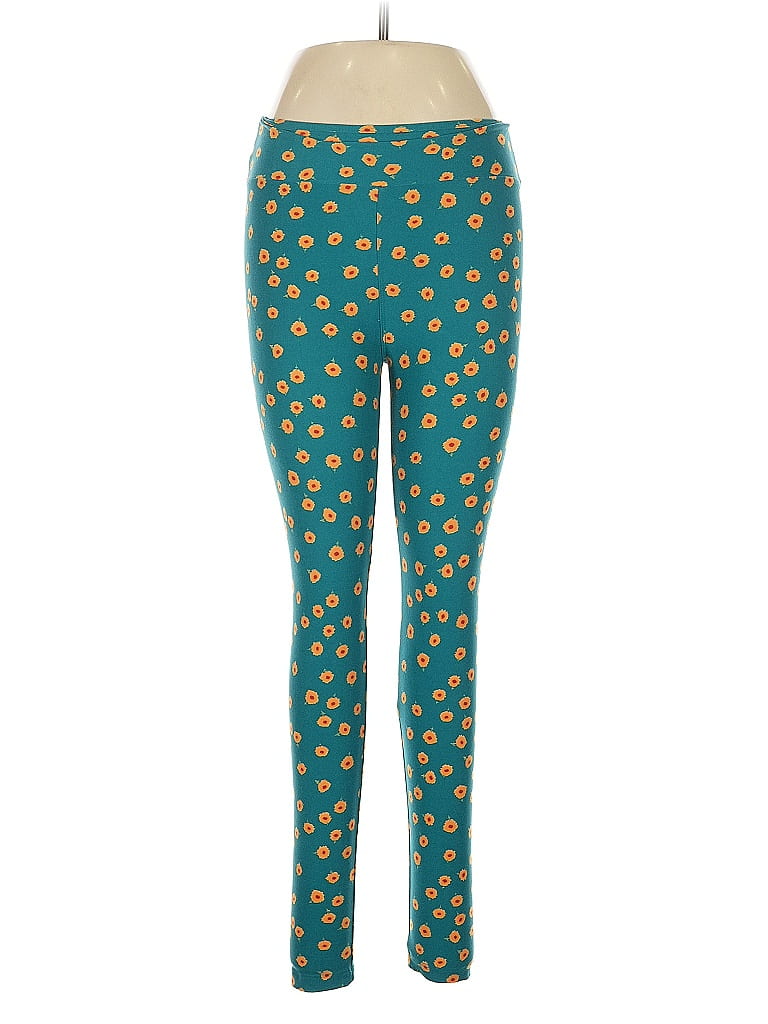Pre-owned Lularoe Leggings In Blue