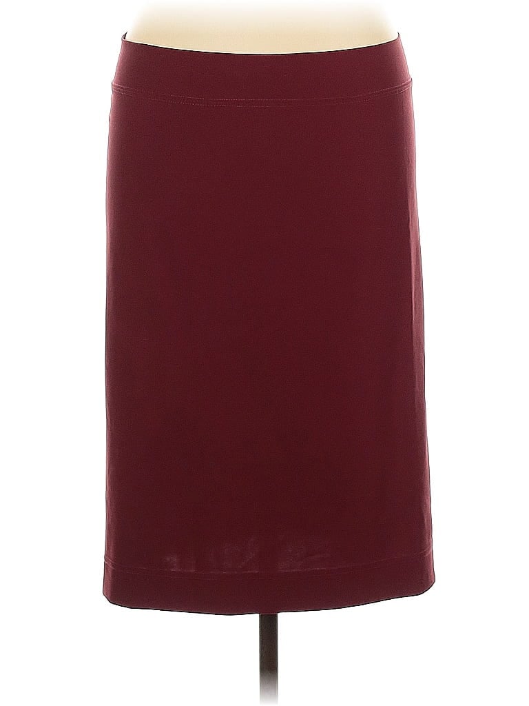 Pre-owned Kikiriki Casual Skirt In Burgundy