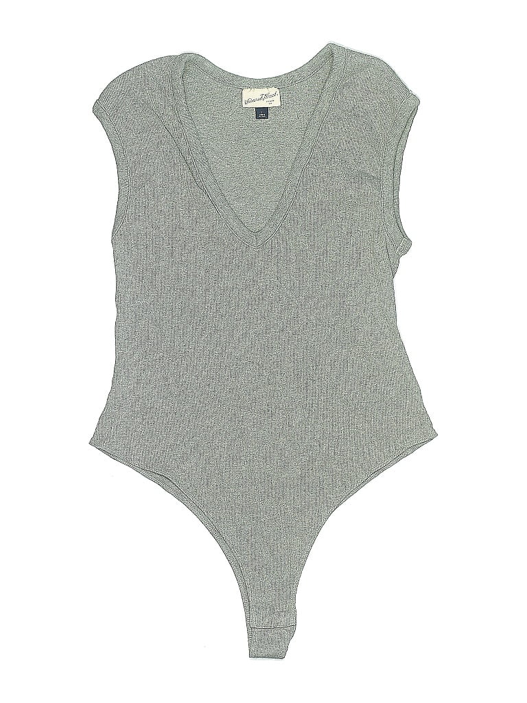 Pre-owned Universal Thread Bodysuit In Gray