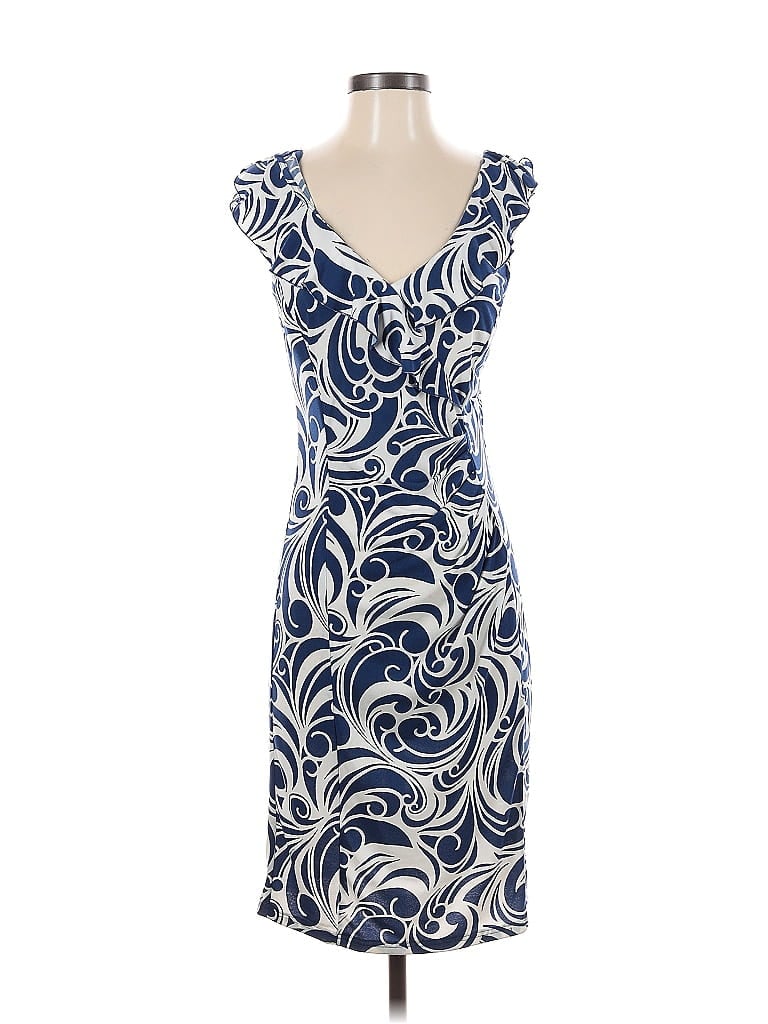 Pre-owned Dressbarn Cocktail Dress In Blue