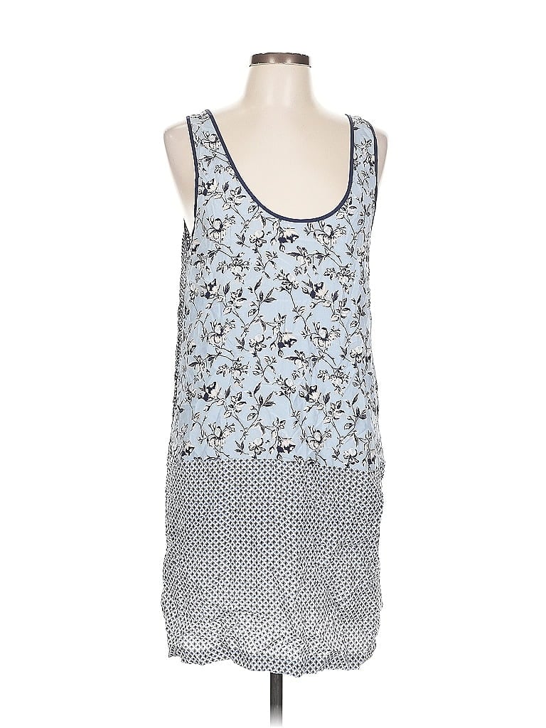 Pre-owned Joie Sleeveless Top Blue Scoop Neck Tops