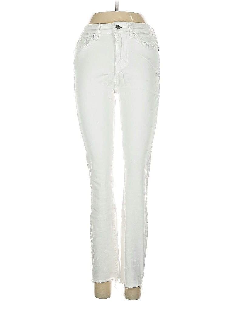 Pre-owned Mica Jeans In White