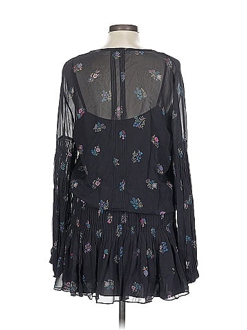 Veronica Beard Long Sleeve Silk Top (view 2)