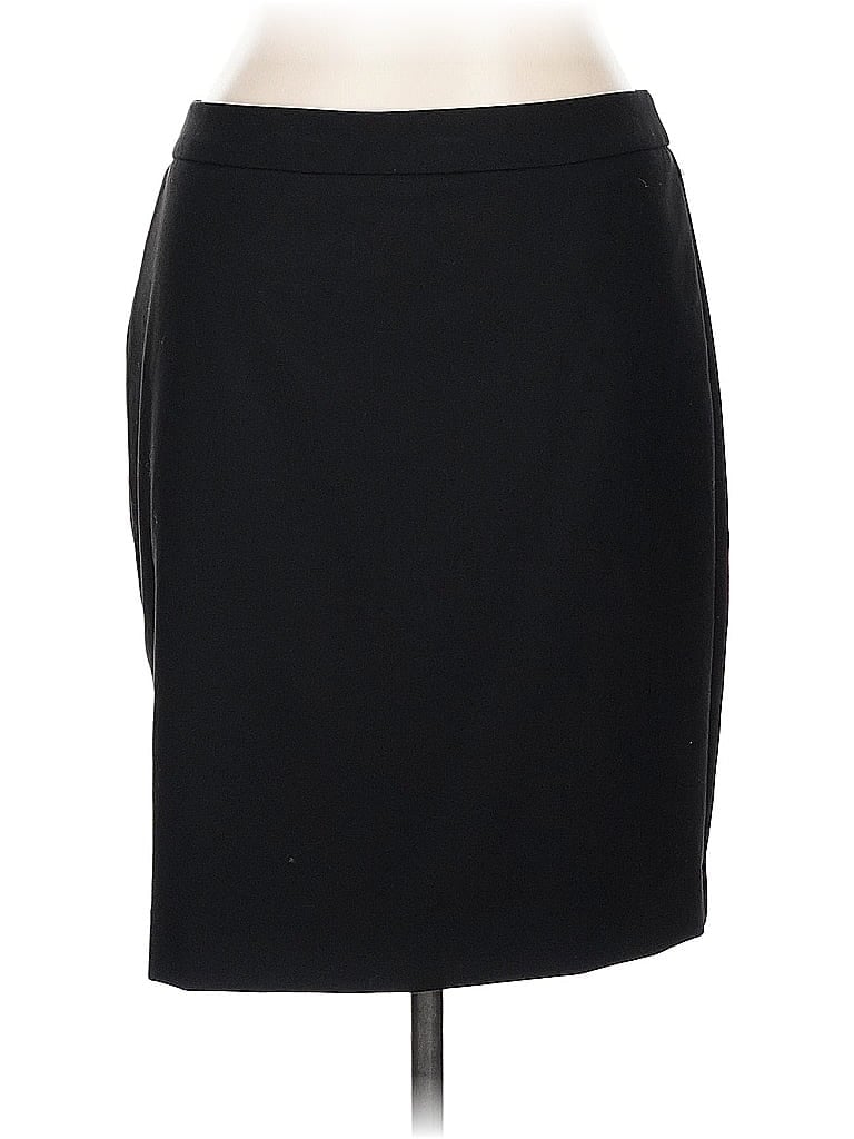 Pre-owned Ann Taylor Loft Formal Skirt In Black