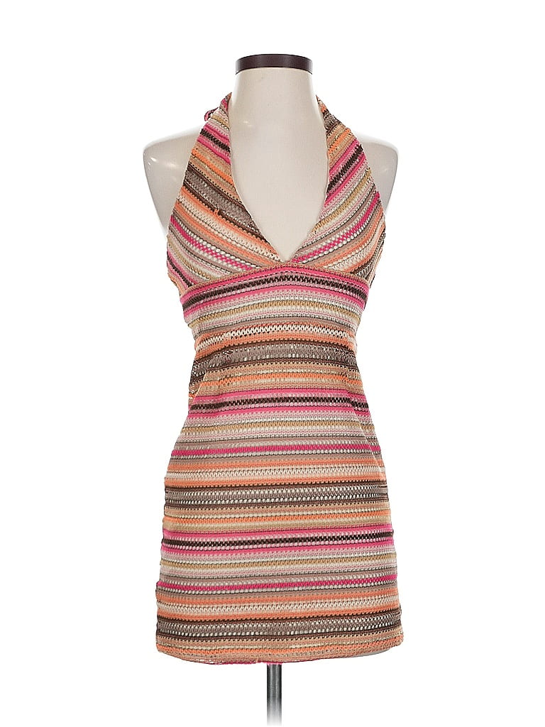 Pre-owned Kendall & Kylie Casual Dress In Brown