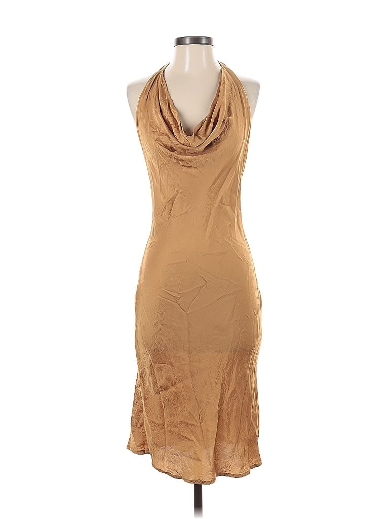 Click to view more detailed imagery on our partner's website Pre-owned Young Fabulous & Broke Cocktail Dress In Brown