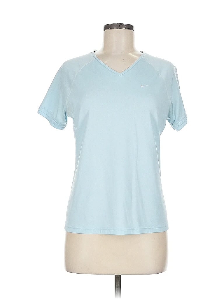 Pre-owned Nike Active T-shirt In Blue