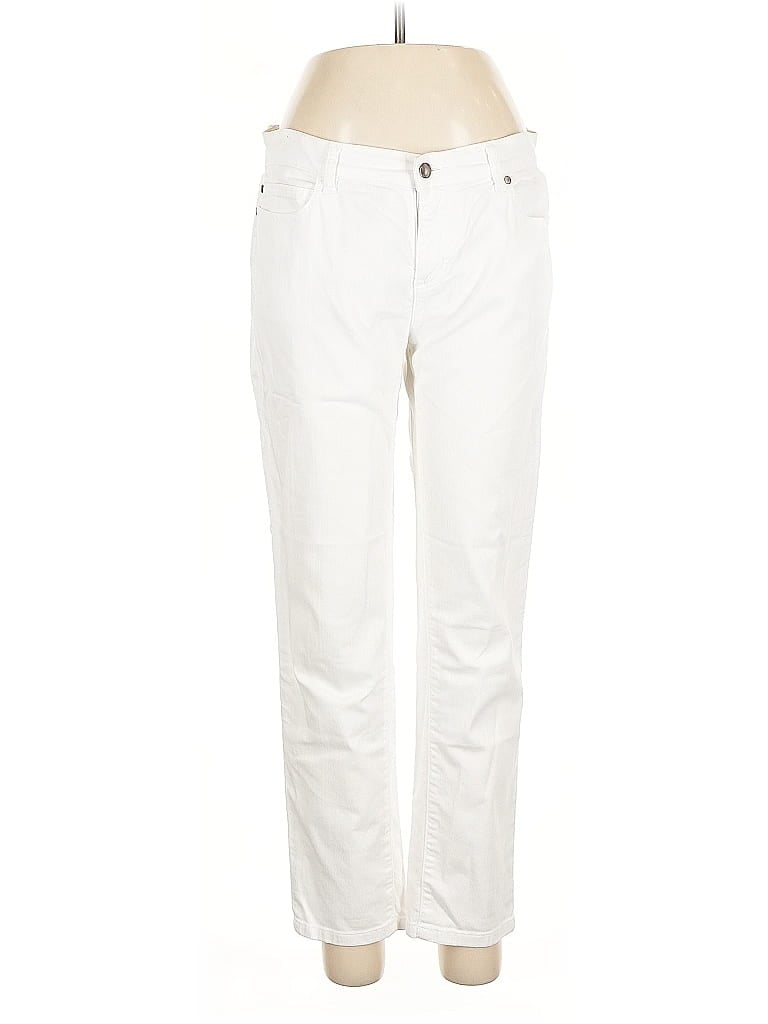 Pre-owned Eileen Fisher Jeans In White