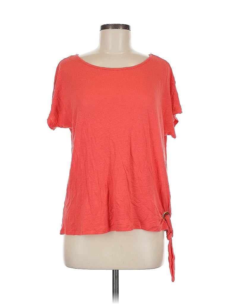 Pre-owned Michael Michael Kors Short Sleeve T-shirt In Red