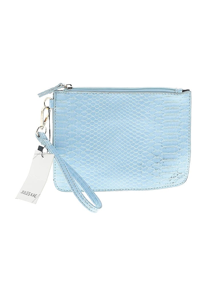Pre-owned Jules Kae Wristlet In Blue