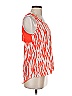 Devlin 100% Polyester Orange Sleeveless Blouse Size S - photo 4