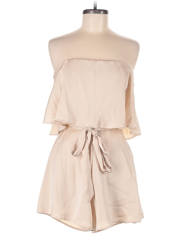 Pre-owned Le Lis Romper In Brown