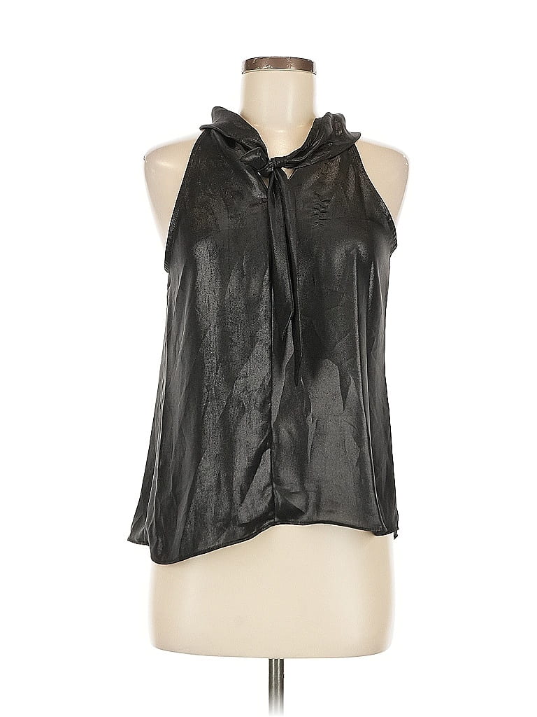 Pre-owned Jennifer Lopez Sleeveless Blouse In Black