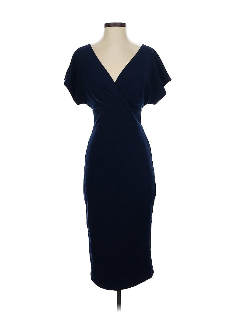 Pre-owned Alexia Admor Cocktail Dress In Blue