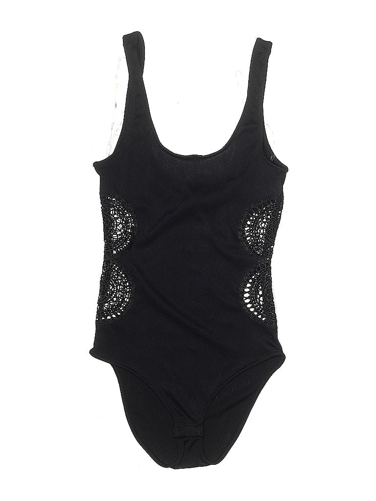 Pre-owned Iris Bodysuit In Black